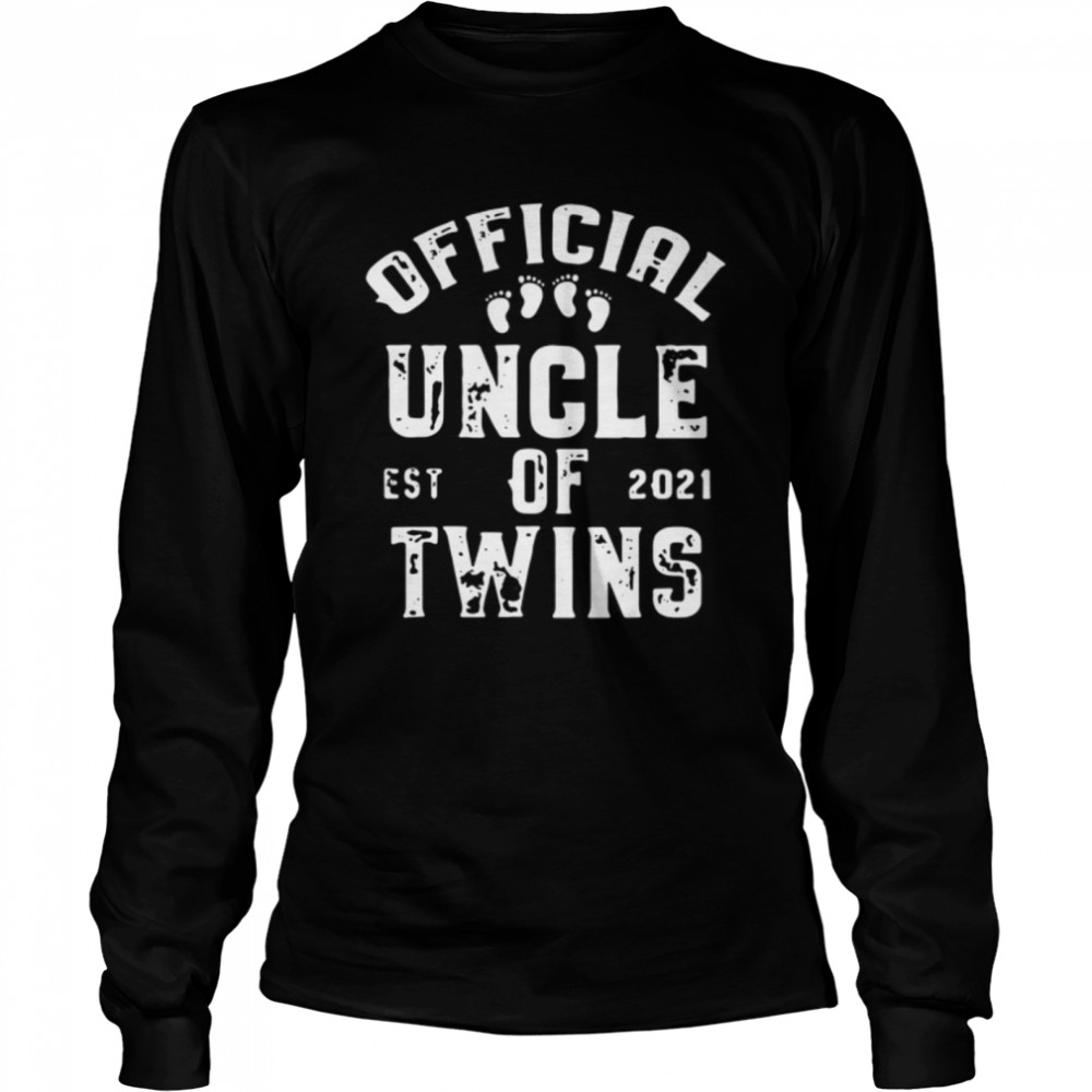 Awesome Uncle Of Twins Est 2021 Fathers Day shirt, hoodie ...