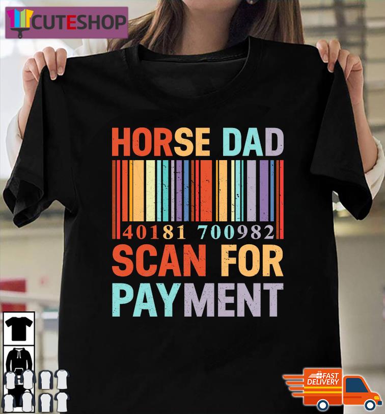 horse dad t shirt