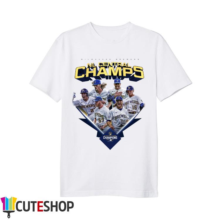 Personalized Milwaukee Brewers 2021 NL Central Baseball Champions Baseball Jersey  Shirt - USALast