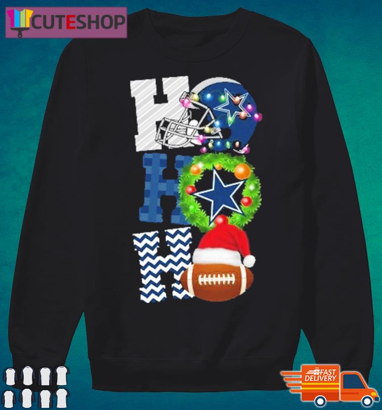 Ho Ho Ho Dallas Cowboys Football Christmas Shirt, hoodie, sweater,  longsleeve and V-neck T-shirt