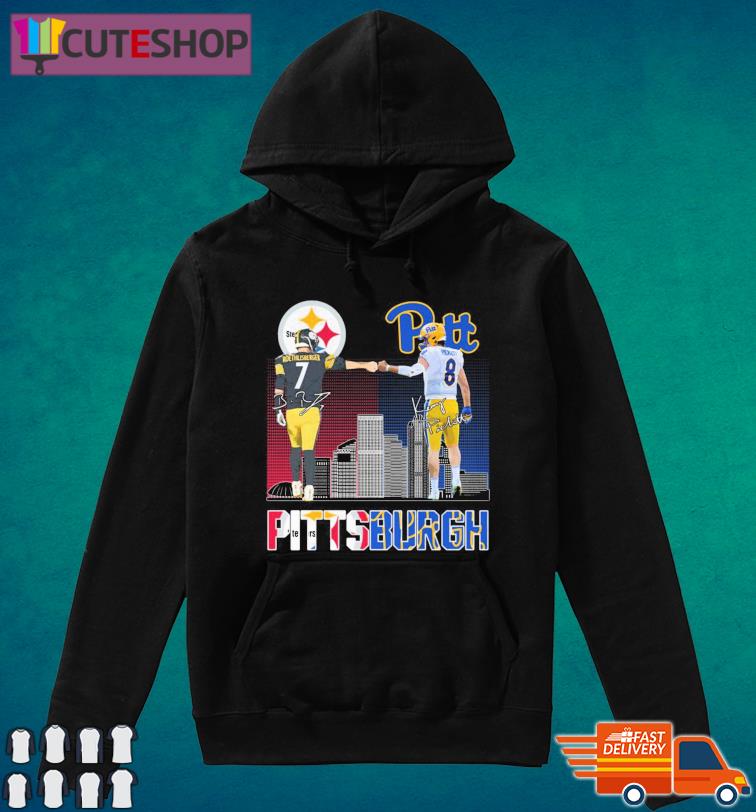 Pittsburgh sports Ben Roethlisberger vs Kenny Pickett signatures shirt,  hoodie, sweater, long sleeve and tank top