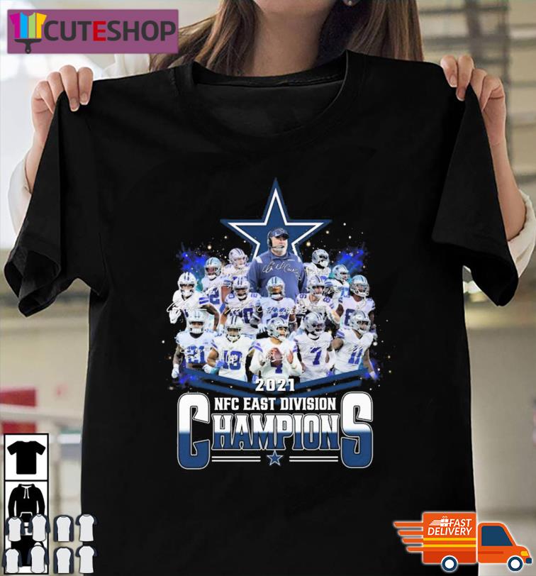 Dallas Cowboys NFC East Champions Go Cowboys Go Signatures Shirt, hoodie,  sweater, long sleeve and tank top