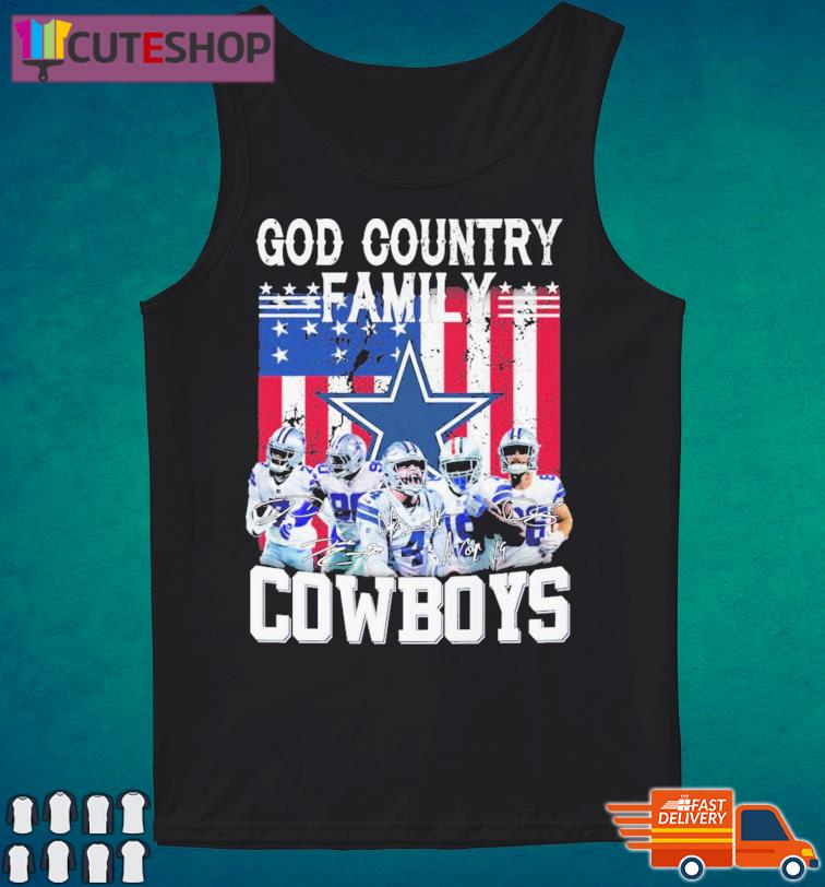 God Family Country Dallas Cowboys Football Team Signatures T-Shirt, hoodie,  sweater, long sleeve and tank top