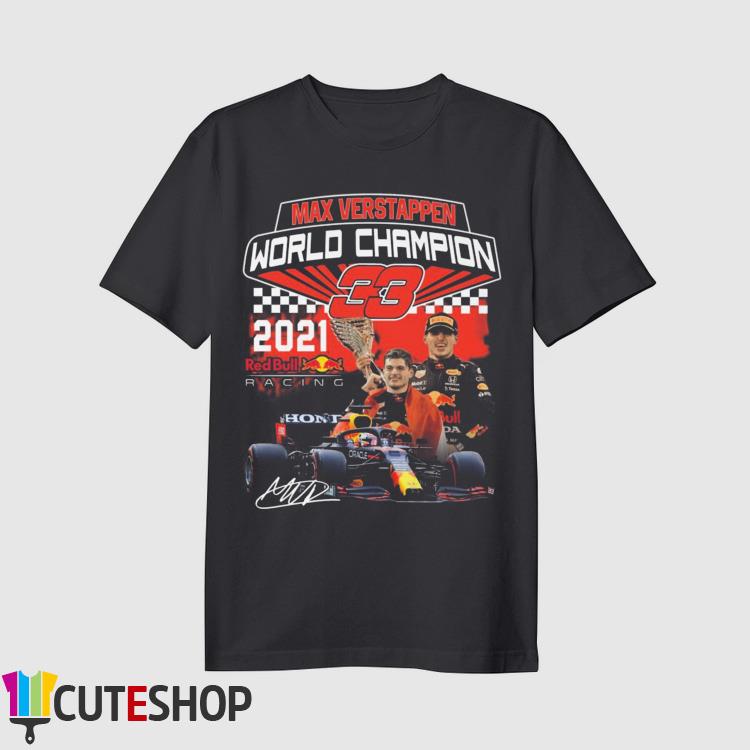 Max verstappen 2021 f1 championship red bull racing shirt, hoodie