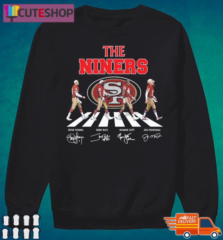 The Niners San Francisco 49ers abbey road signatures T-Shirt