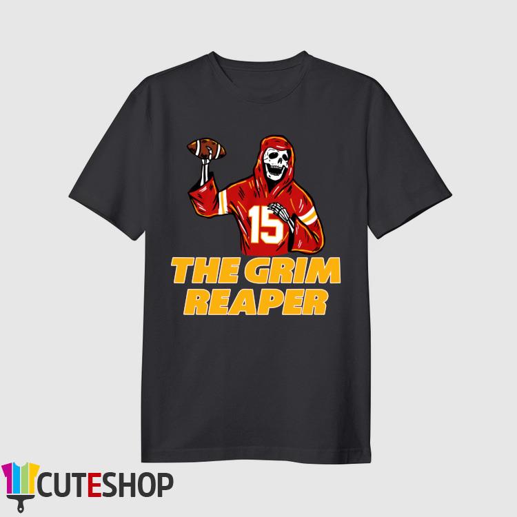 15 Patrick Mahomes The Grim Reaper Kc Chiefs Shirt, hoodie