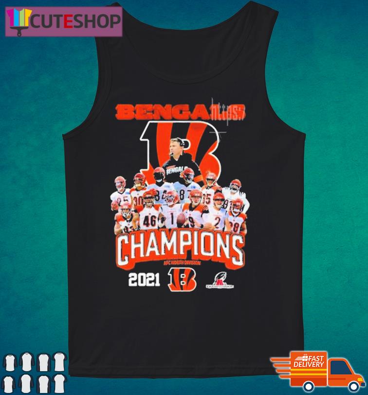 Cincinnati Bengals 2021 Division Champions Run The North shirt, hoodie,  sweater, long sleeve and tank top