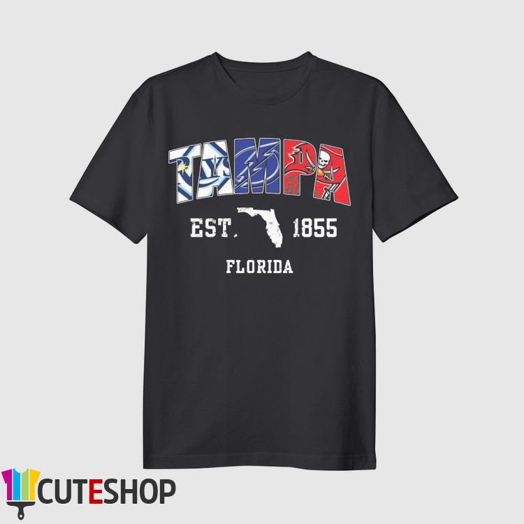 The Tampa Sport Teams East 1855 Florida Shirt