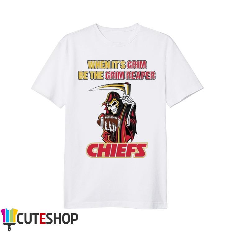 When it's grim, be the Grim Reaper - Patrick Mahomes KC Chiefs 2022 Shirt,  hoodie, sweater, long sleeve and tank top