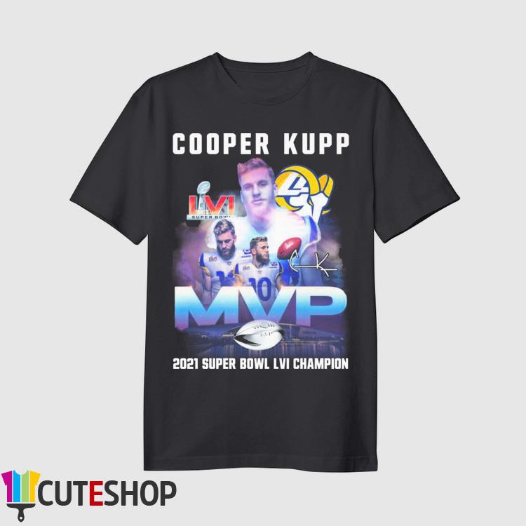 Cooper kupp mvp los angeles rams champ super bowl lvi 56 winners new shirt,  hoodie, sweater, long sleeve and tank top