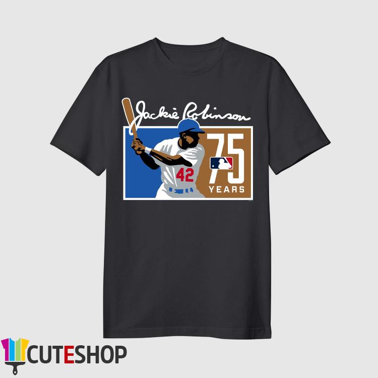 Jackie Robinson 75th Anniversary Shirt, Jackie Robinson 42 Vintage