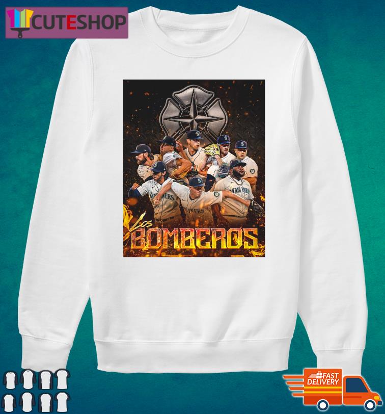 Official seattle Mariners Los Bomberos shirt, hoodie, sweater, long sleeve  and tank top