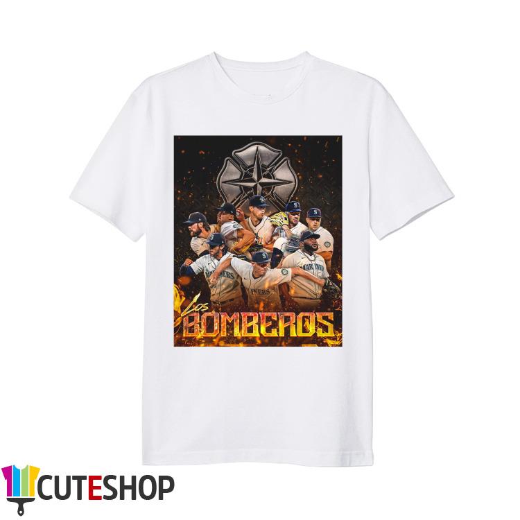 Seattle Mariners Baseball Los Bomberos T-shirt - REVER LAVIE