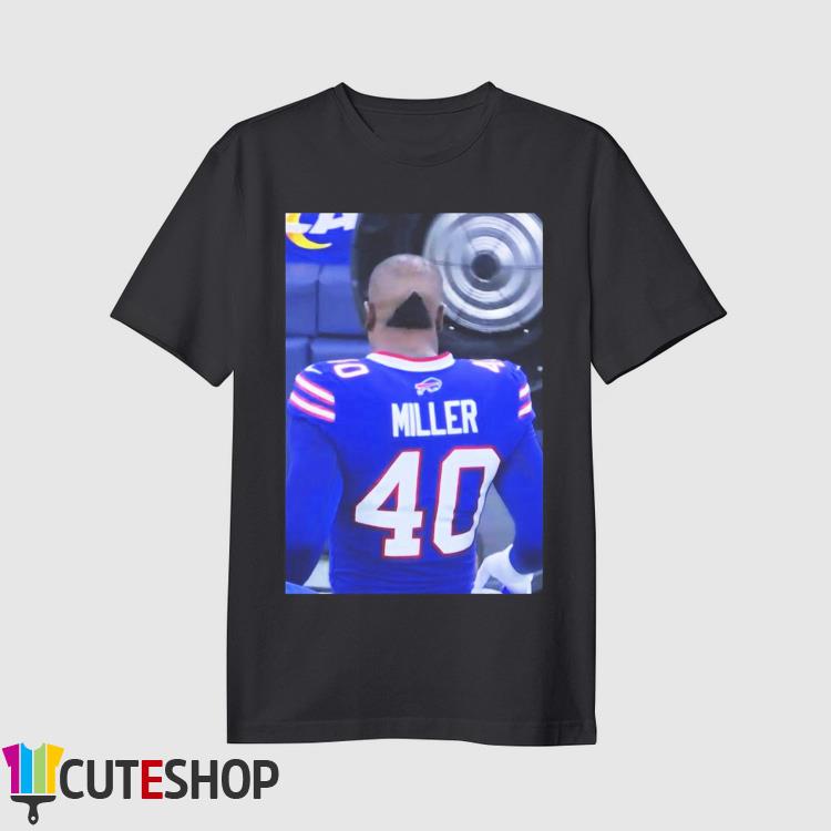 Top-selling Item] Buffalo Bills Von Miller 40 Game 3D Unisex