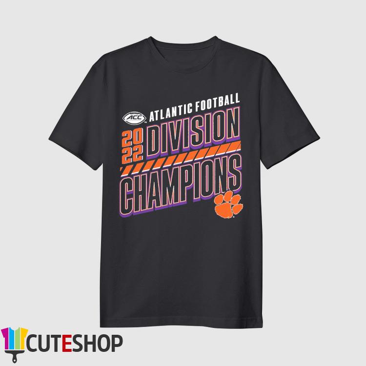 Clemson Tigers Champions 2022 ACC Atlantic Division Shirt
