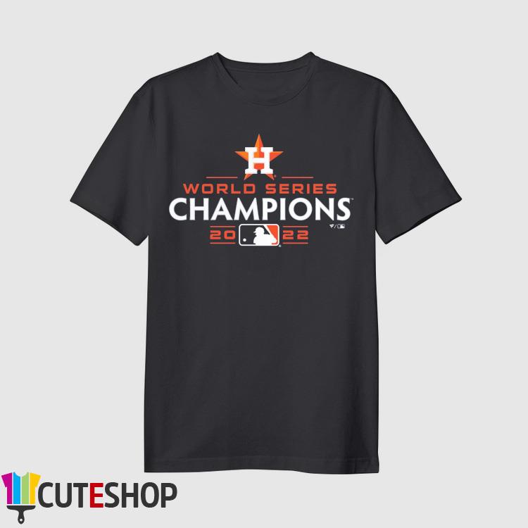 Houston Astros 2022 World Series Champions Champion Logo T-Shirt