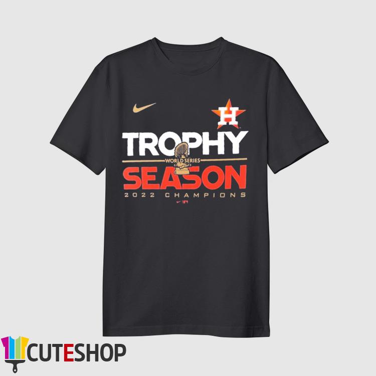 Houston Astros Nike 2022 World Series Champions Commissioner's Trophy T-Shirt