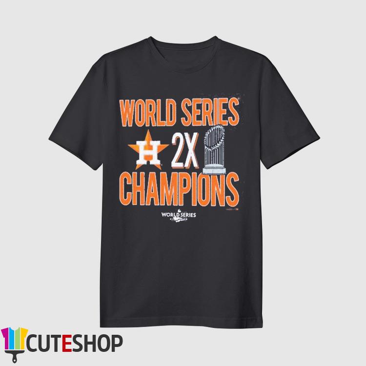 Houston Astros Two-Time World Series Champions Shirt