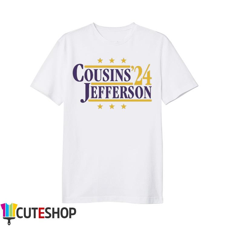 Kirk Cousins And Justin Jefferson '24 Shirt