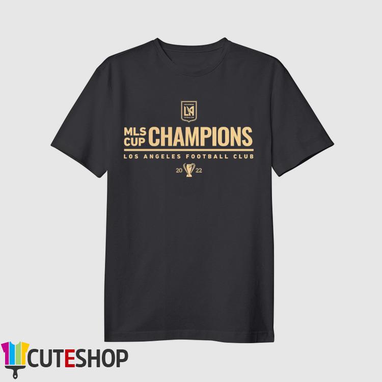LAFC 2022 MLS Cup Champions Manager T-Shirt