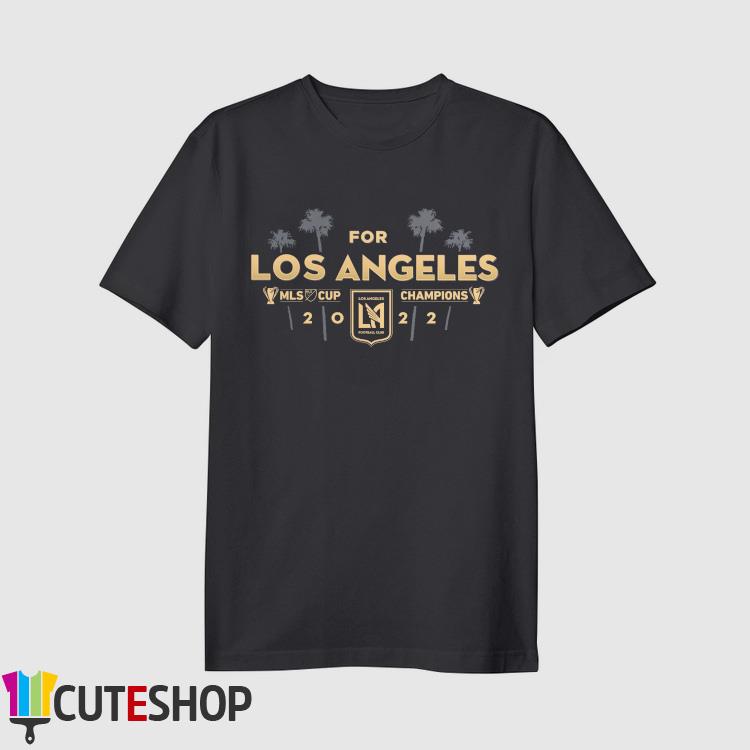 Los Angeles Football Club 2022 MLS Cup Champions Draw T-Shirt