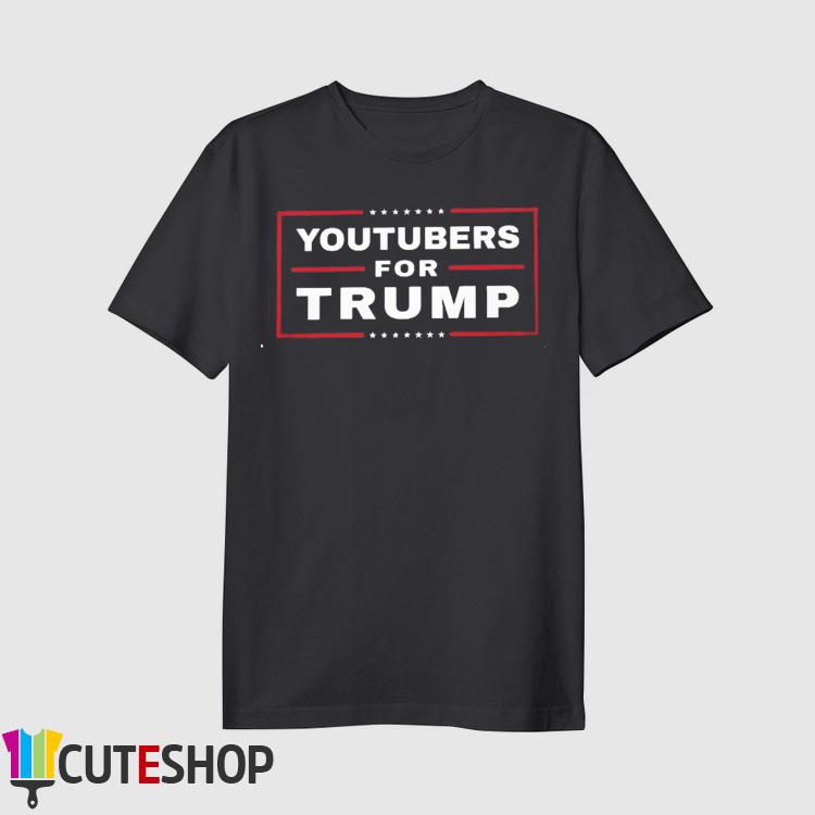 Official Youtubers For Trump Shirt