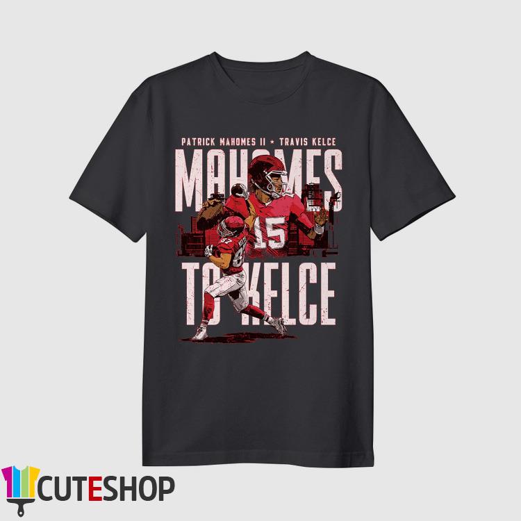 Patrick Mahomes II & Travis Kelce Kansas City Chiefs Connection Shirt