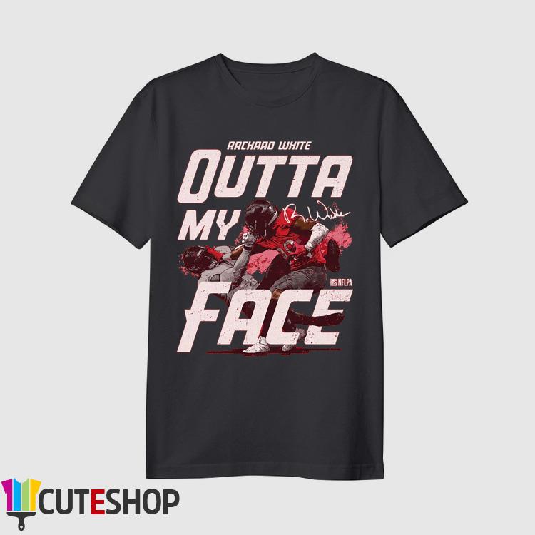 Rachaad White Tampa Bay Buccaneers Outta My Face Signature shirt